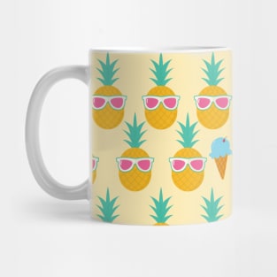 Pineapple And watermelon - Tropical Mug